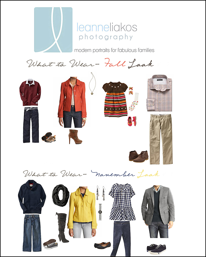 What to Wear Fall Photoshoot
